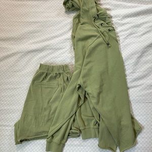 AERIE Hoodie + Short Set